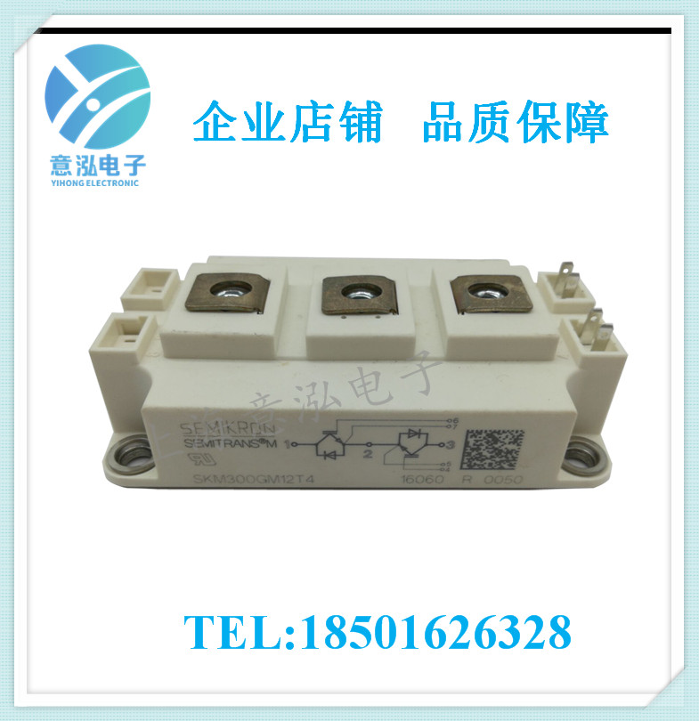 德國西門康（Semikron）SKM300GM12T4 全新 兩個IGBT集電極相連、庫存直銷